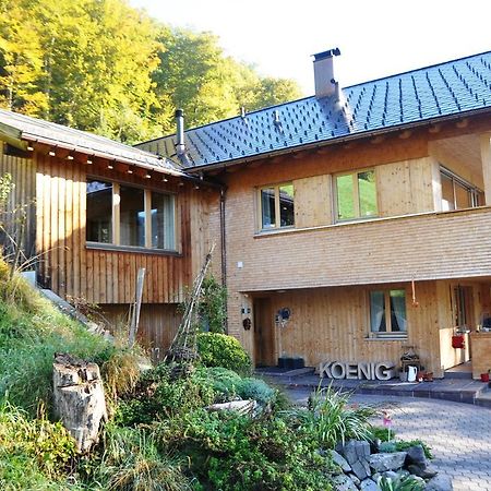 Ferienwohnung Haus König Bezau Exterior foto